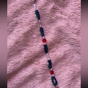 Handmade Christmas bracelet